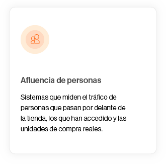 Afluencia de personas Retail Casmar