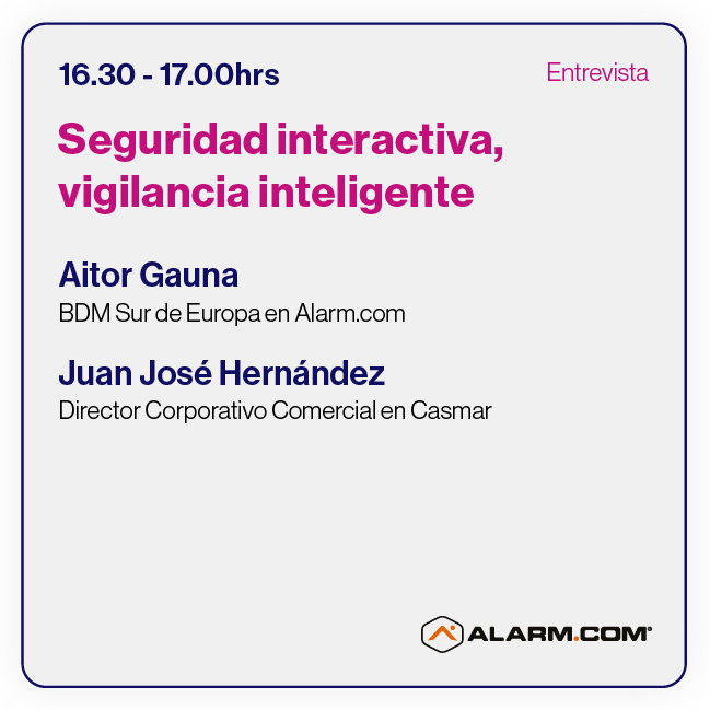 seguridad interactiva, vigilancia inteligente Casmar