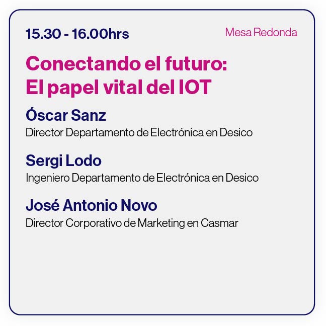 El papel vital del iot Casmar